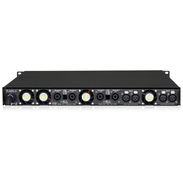DSP 4 channels GaN class D power amplfier