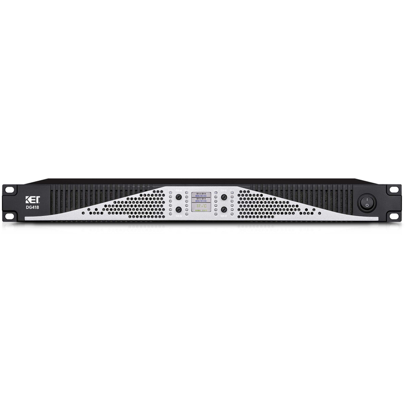 4 channels GaN class D power amplfier
