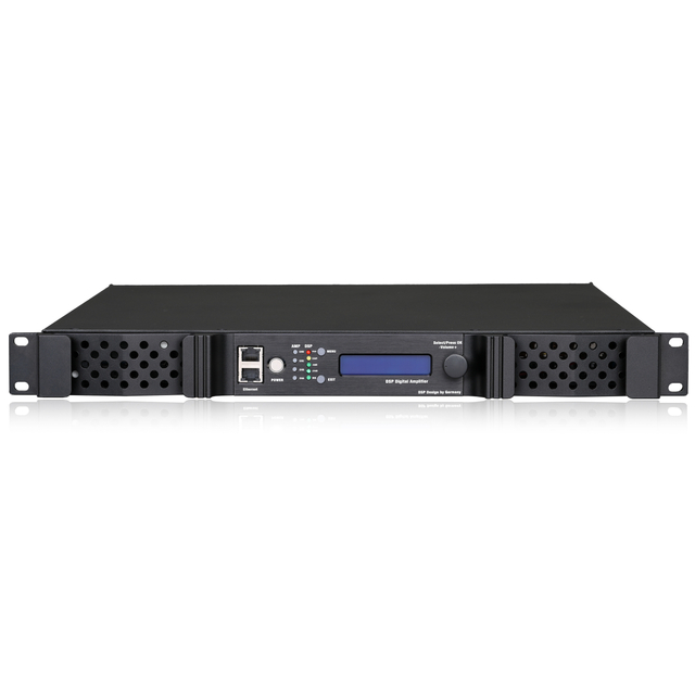 DSP 4 channels GaN class D power amplfier