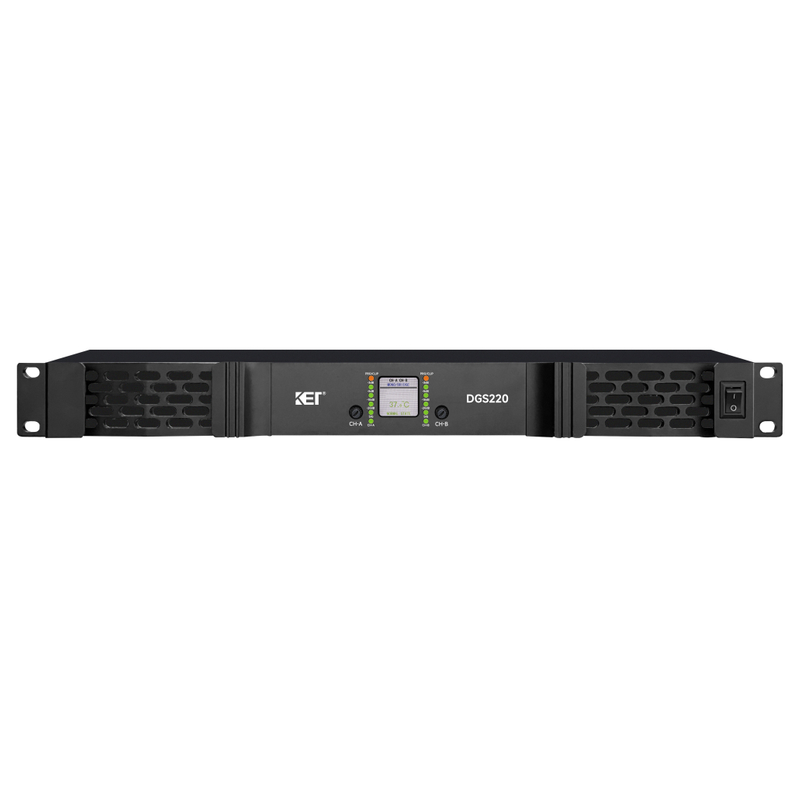 KET DGS series GaN 1U digital class d power amplifier