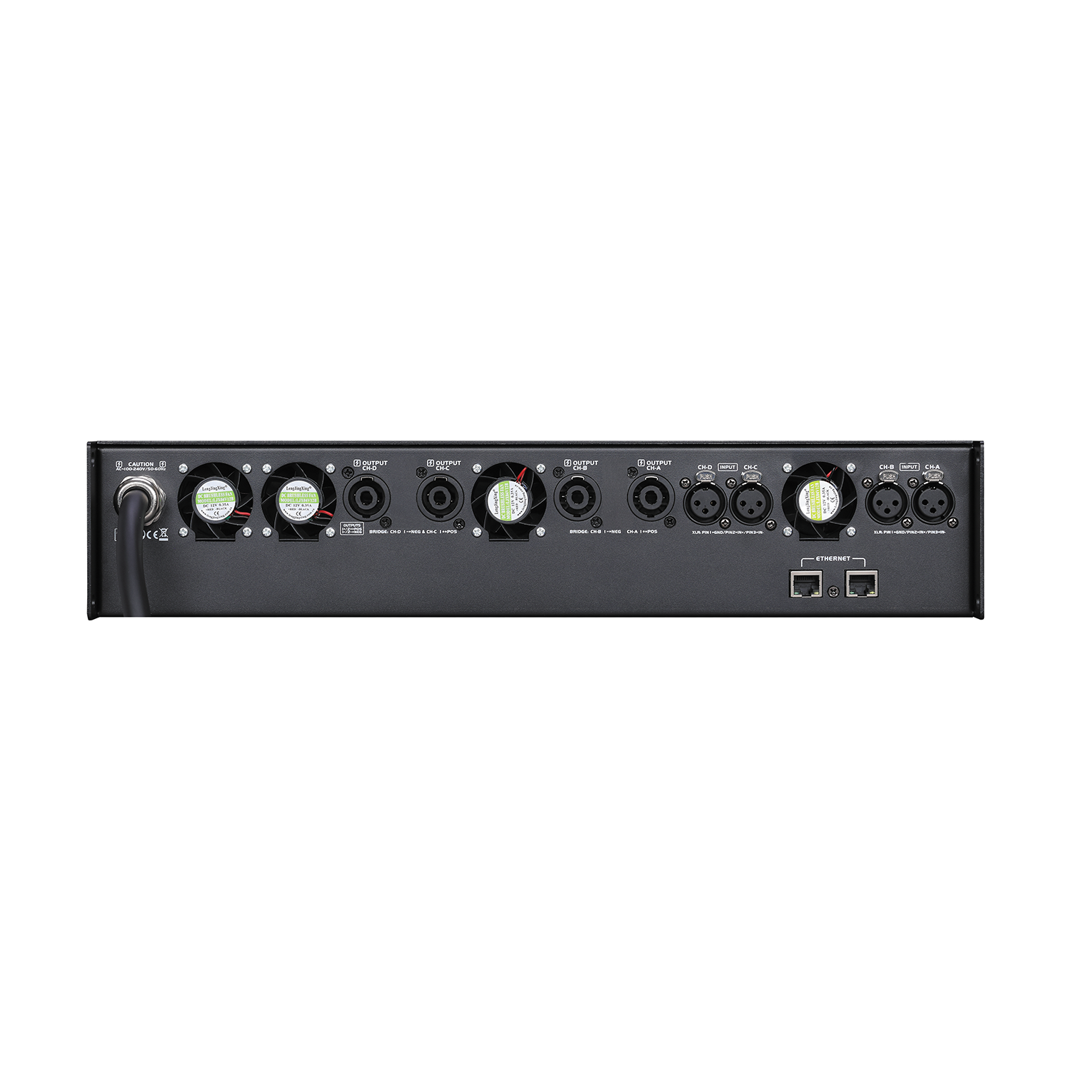 KA4 channels SiC class D power amplfier