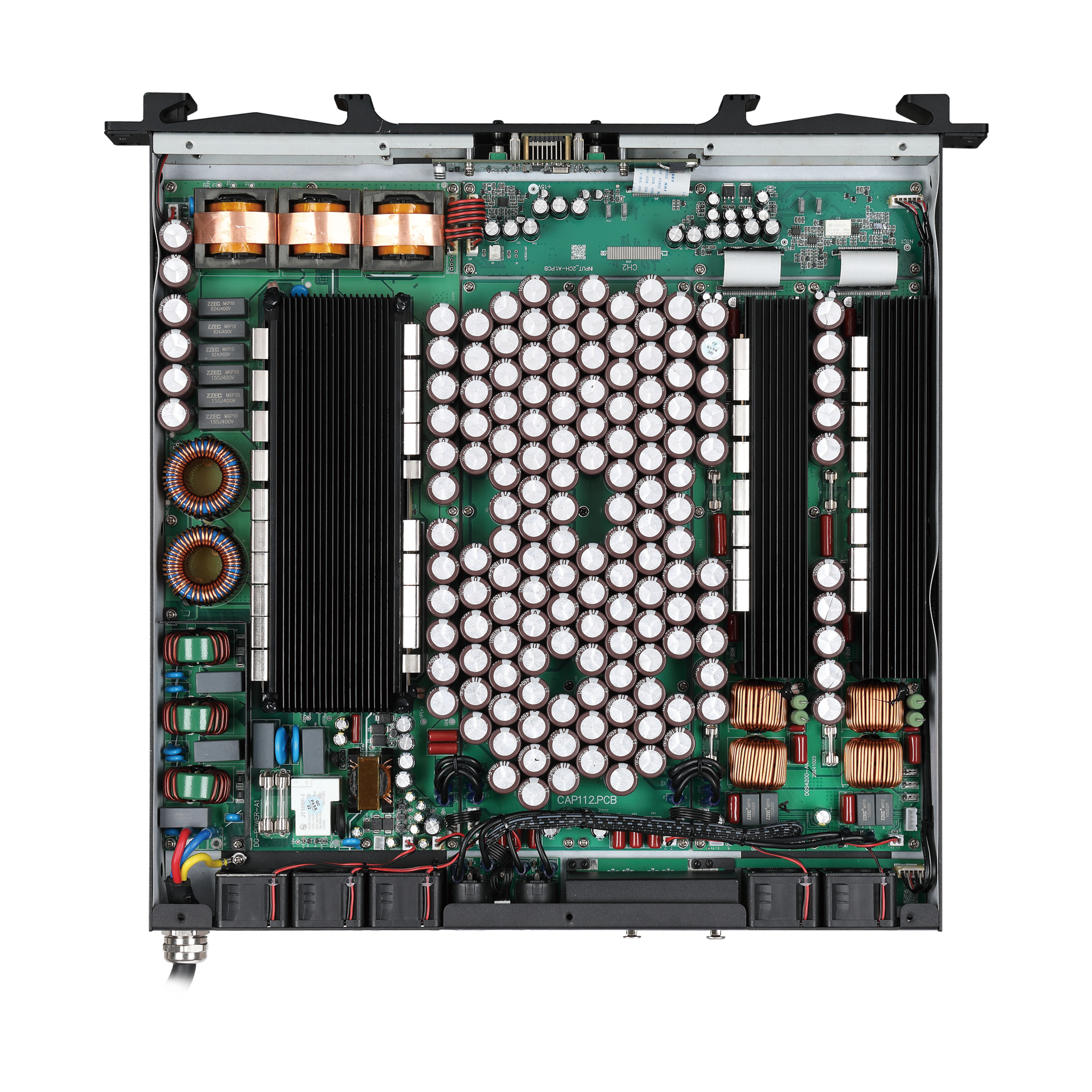 2 channels GaN class D power amplfier