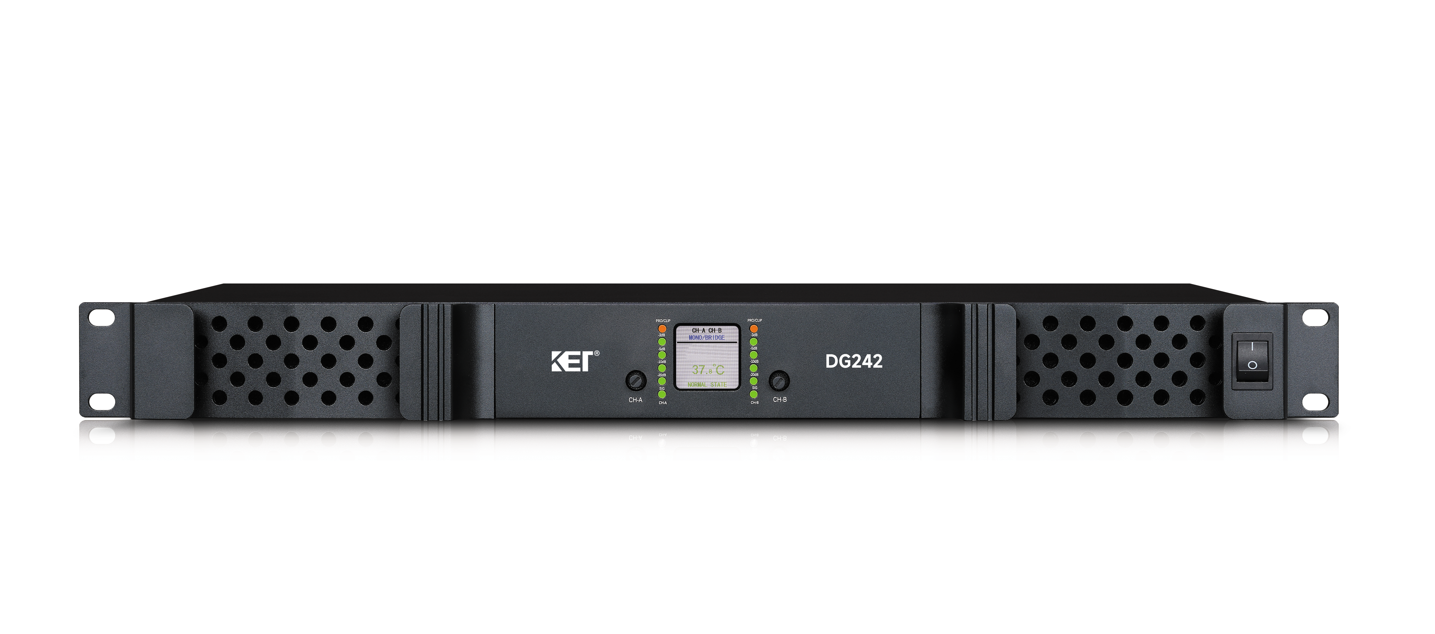 2 channels GaN class D power amplfier