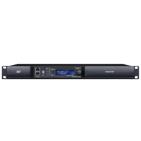 DSP 2 channels GaN class D power amplfier