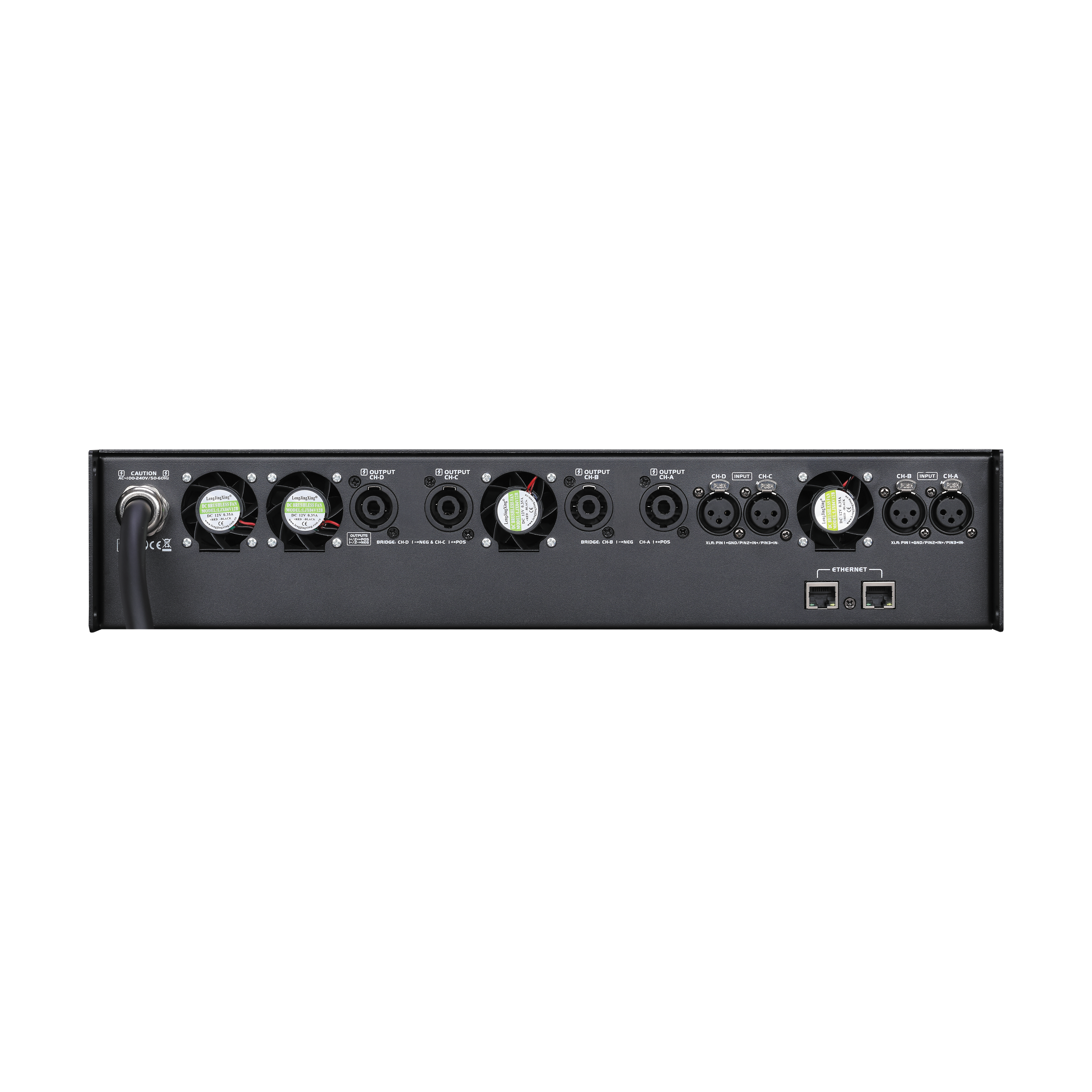 KA4 channels SiC class D power amplfier