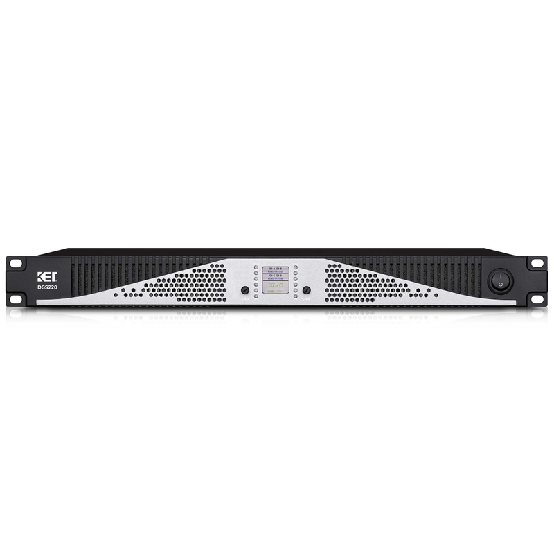 KET DGS series GaN 1U digital class d power amplifier